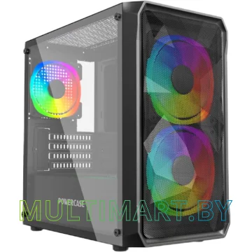Корпус Powercase Mistral Micro A3B ARGB (CMMAB-A3)